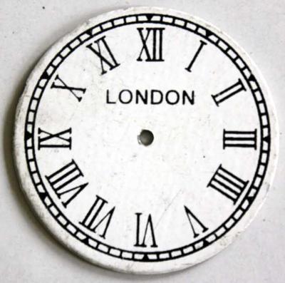 London aluminium dial