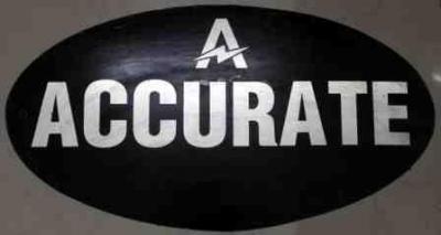 Company logo plate