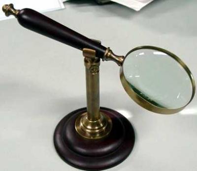Vintage Antique  Magnifier on Stand