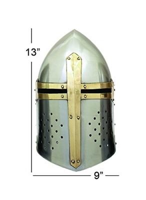 Metal Crusader Helmet