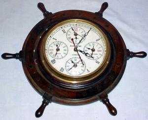 Ship Wheel World Timer