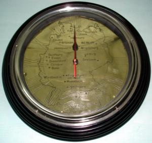 Personalised Map Clock