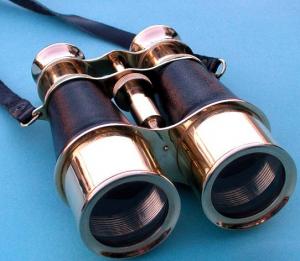 Antique Brass Binocular