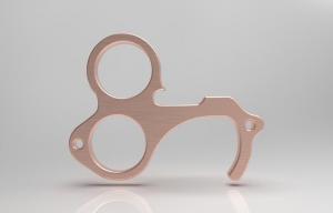 Germ Safety Key With Two Finger Strong Support