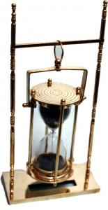 Hanging Hour Glass Send Timer