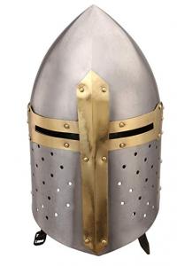 Metal Crusader Helmet
